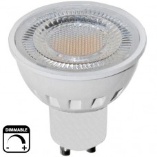Λάμπα LED Spot GU10 10W 230V 1000lm 105° Ντιμαριζόμενη 3000K Θερμό Φως 13-102910009
